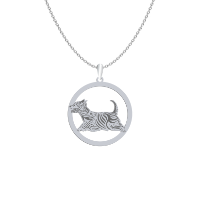 Naszyjnik z psem Australian Silky Terrier srebro GRAWER GRATIS - MEJK Jewellery