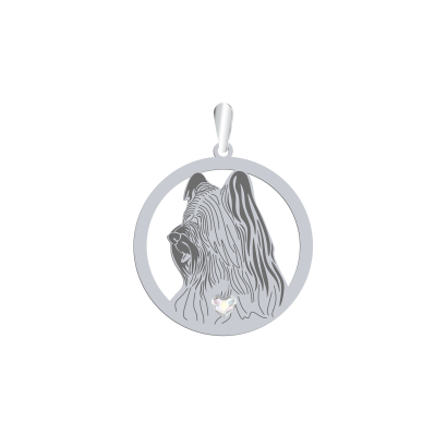 Skye Terrier pendant, FREE ENGRAVING - MEJK Jewellery