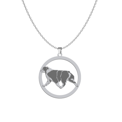 Silver Aussie necklace, FREE ENGRAVING - MEJK Jewellery