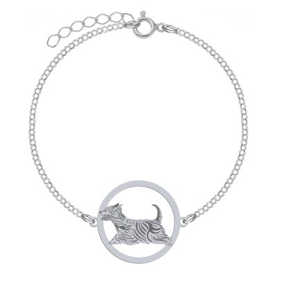 Bransoletka z psem Australian Silky Terrier GRAWER GRATIS - MEJK Jewellery