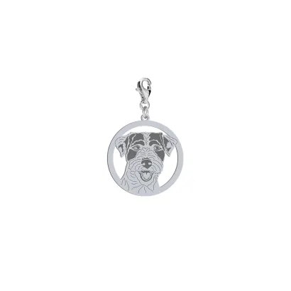 Charms z psem Parson Russell Terrier srebro GRAWER GRATIS - MEJK Jewellery