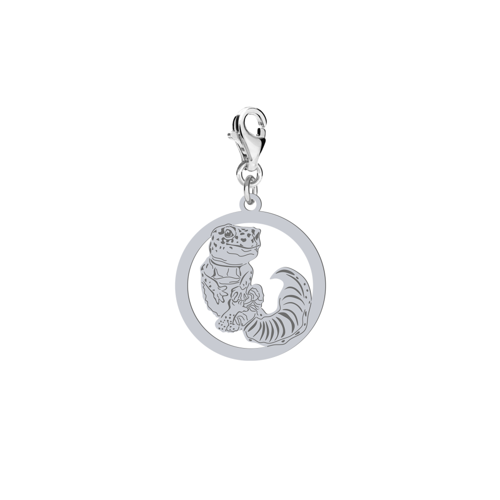 Charms z Gekonem srebro925 - MEJK Jewellery