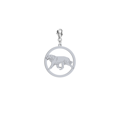 Silver Tarta Shepherd Dog charms, FREE ENGRAVING - MEJK Jewellery