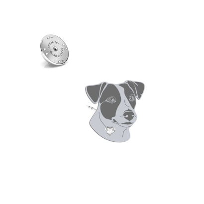Wpinka srebro 925 Jack Russell Terrier Krótkowłosy - MEJK Jewellery