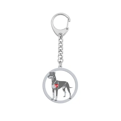 Brelok z psem Manchester Terrier srebro GRAWER GRATIS - MEJK Jewellery