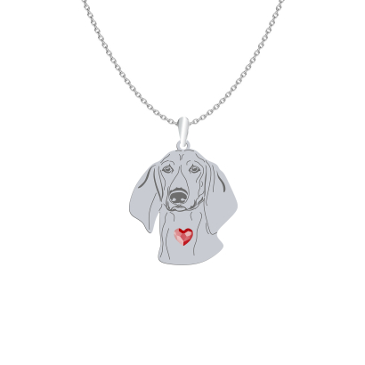 Silver Poitevin necklace, FREE ENGRAVING - MEJK Jewellery