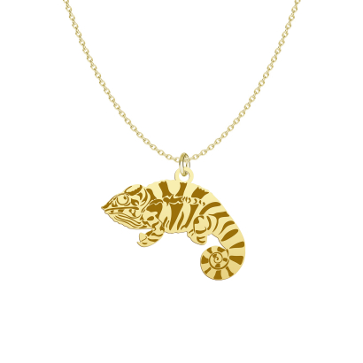 Naszyjnik Pozłacany Kameleon GRAWER GRATIS - MEJK Jewellery