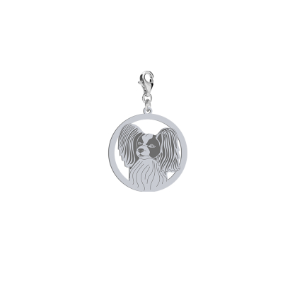 Silver Papillon charms, FREE ENGRAVING - MEJK Jewellery