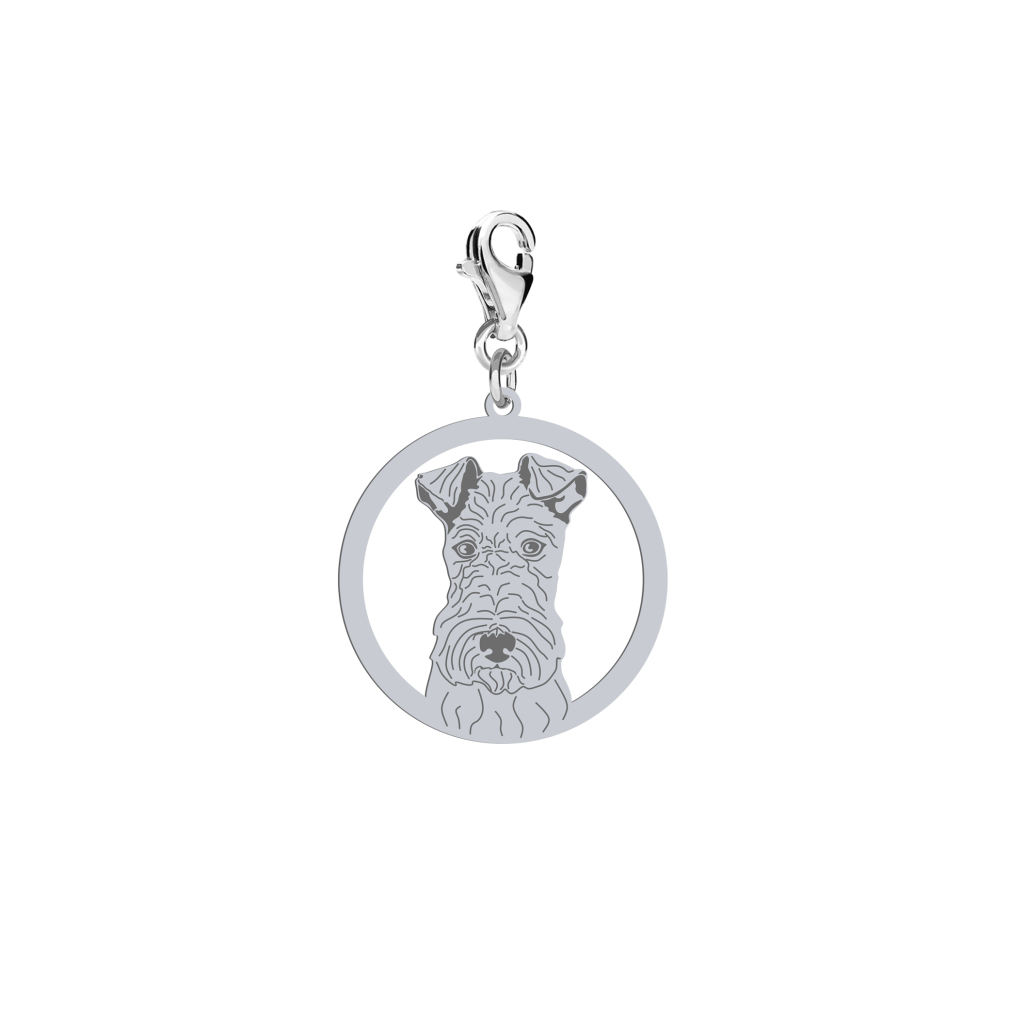 Charms z psem Fox Terrier Wire srebro GRAWER GRATIS - MEJK Jewellery