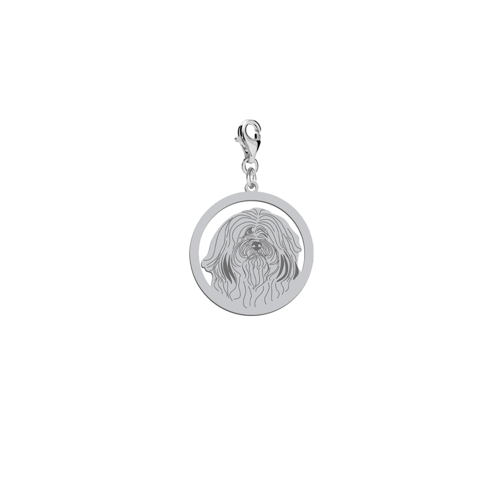 Silver Havanese charms, FREE ENGRAVING - MEJK Jewellery