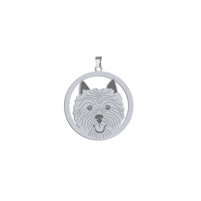 Zawieszka z psem Norwich Terrier srebro GRAWER GRATIS - MEJK Jewellery