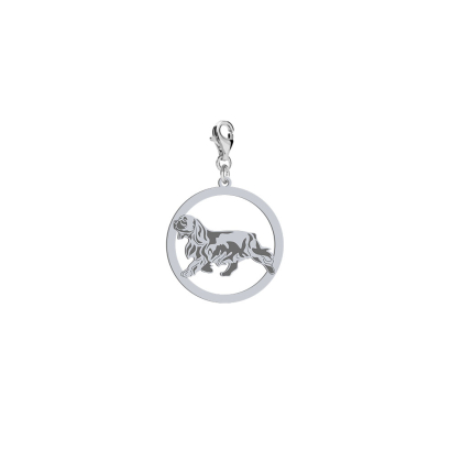 Silver Sussex Spaniel charms - MEJK Jewellery