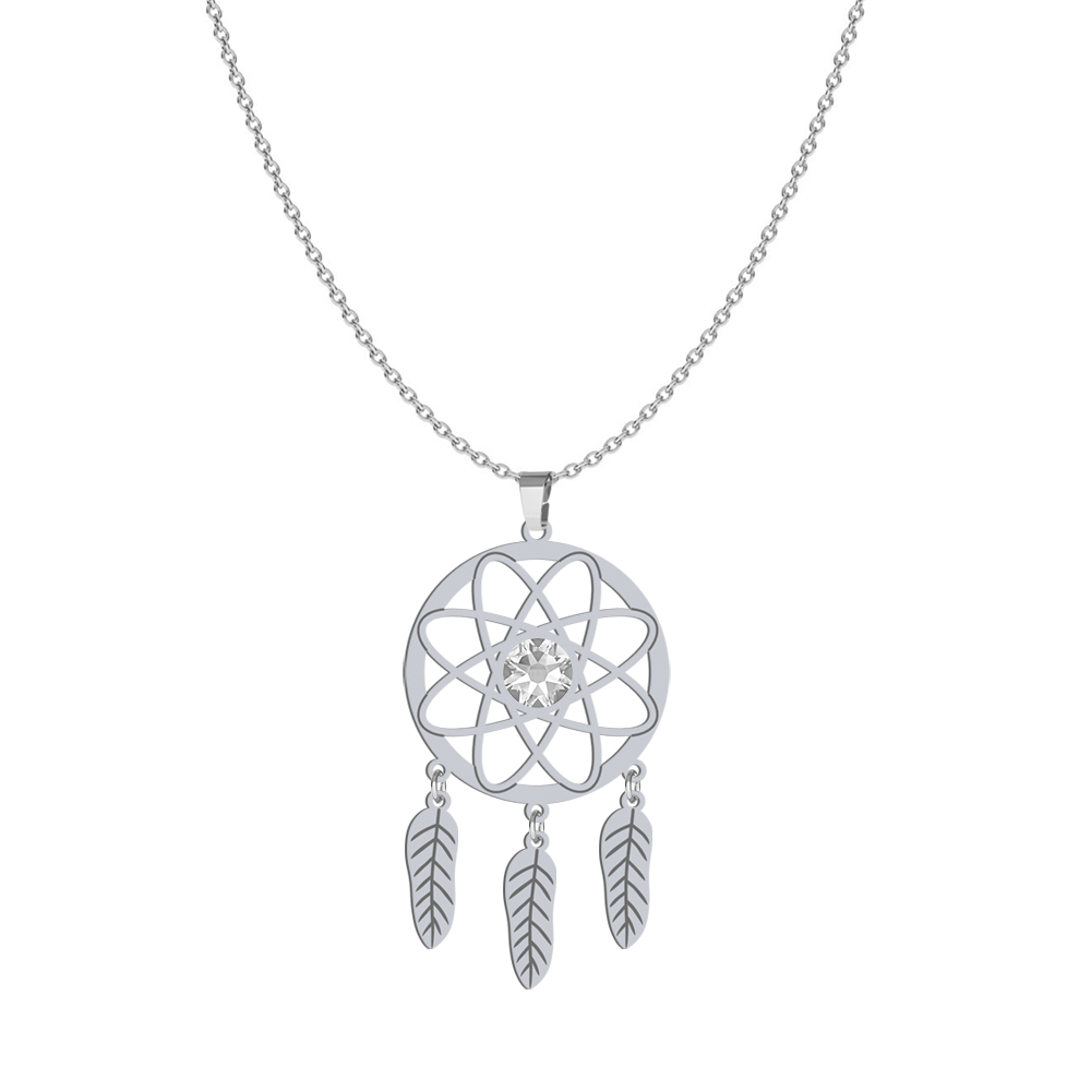  DREAM CATCHER necklace gold-plated silver