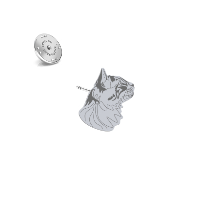 Silver Aphrodite Cat pin - MEJK Jewellery