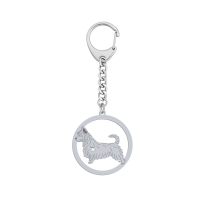 Brelok Terrier Australijski 925srebro GRAWER GRATIS - MEJK Jewellery
