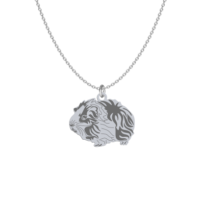 Naszyjnik Świnka Morska srebro925 GRAWER GRATIS - MEJK Jewellery