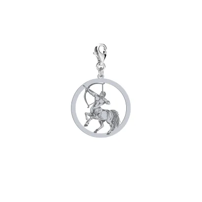 Charms Centaur srebro GRAWER GRATIS - MEJK Jewellery