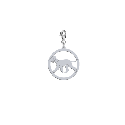 Silver Bedlington Terrier charms - MEJK Jewellery