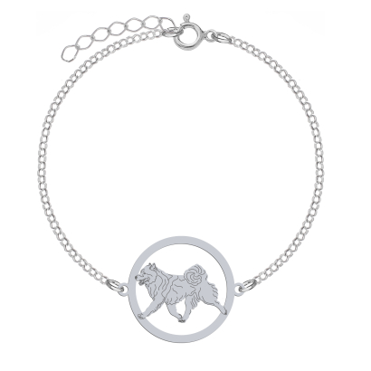Silver Thai Bangkaew Dog engraved bracelet - MEJK Jewellery