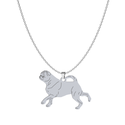 Silver Petit Brabancon engraved necklace - MEJK Jewellery