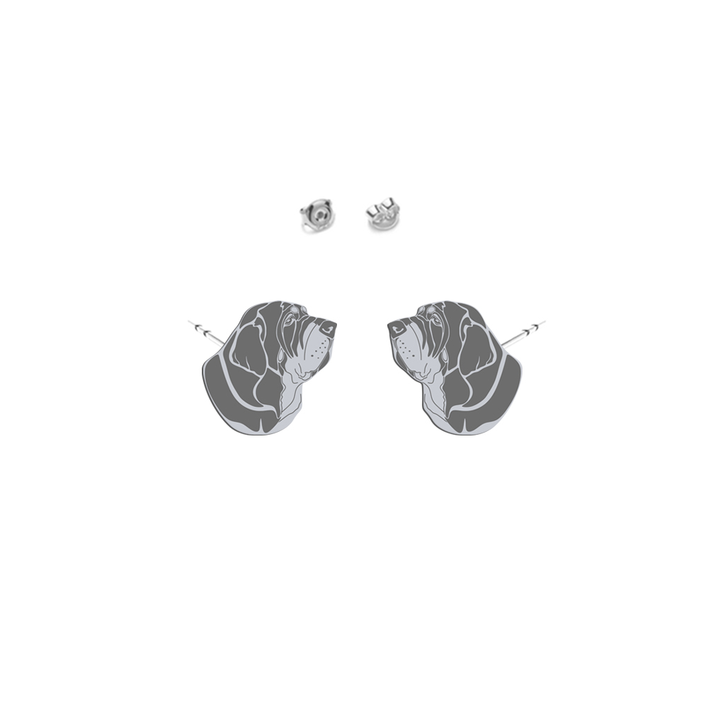 Silver Spanish Mastiff earrings - MEJK Jewellery