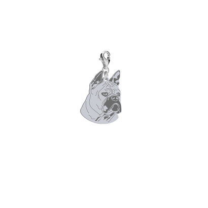 Silver Chongqing Dog charms, FREE ENGRAVING - MEJK Jewellery