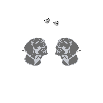 Silver Polish Hunting Dog earrings - MEJK Jewellery