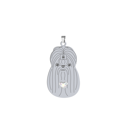 Shih tzu pendant, FREE ENGRAVING - MEJK Jewellery