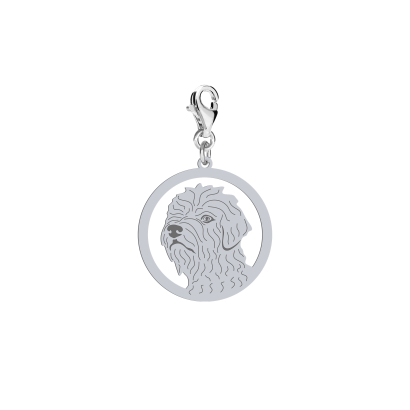 Charms z psem Irish Glen of Imaal Terrier srebro GRAWER GRATIS - MEJK Jewellery