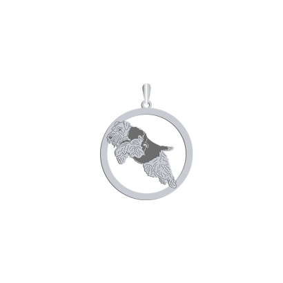 Zawieszka z psem Welsh Terrier srebro GRAWER GRATIS - MEJK Jewellery