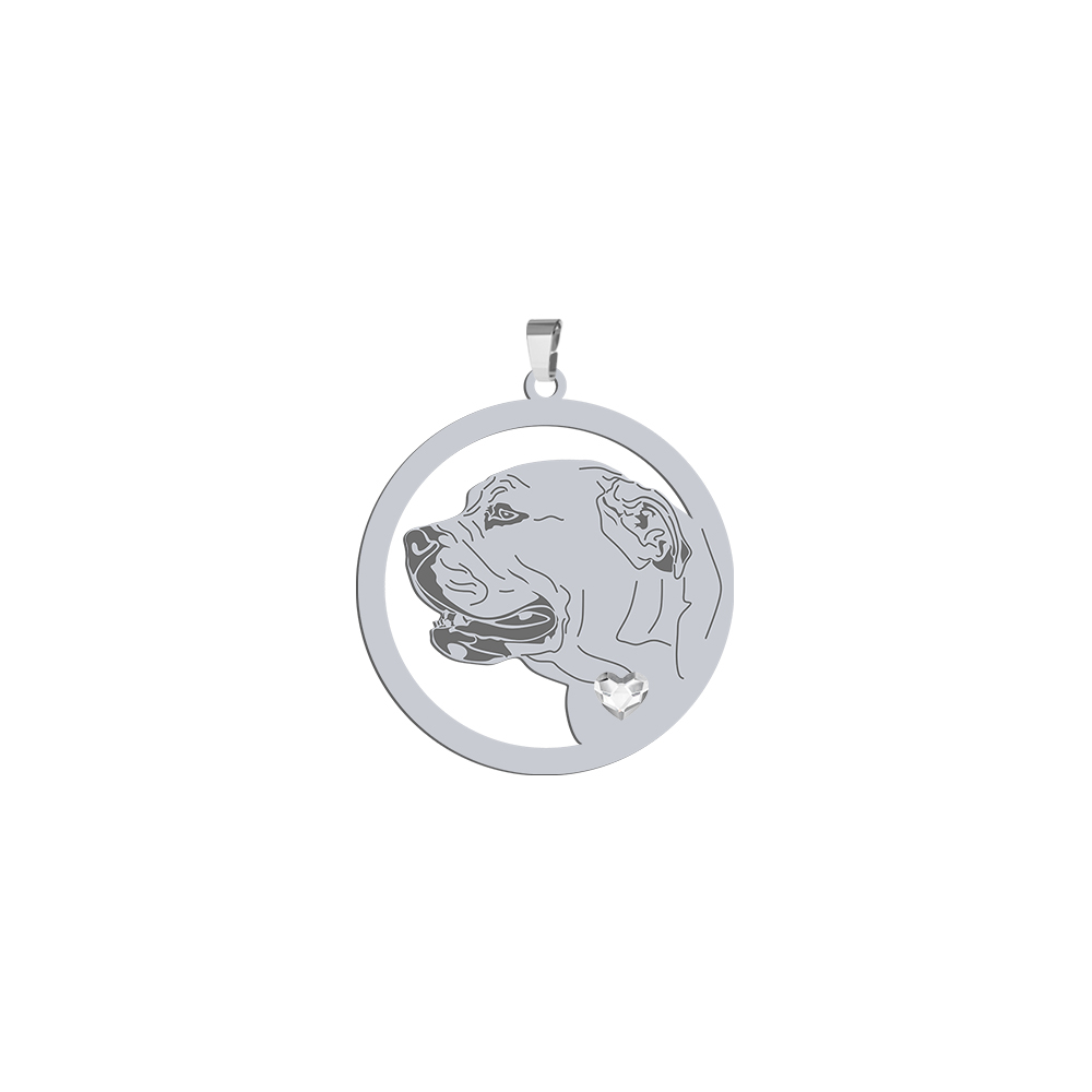 Silver Ca de Bou pendant, FREE EENGRAVING - MEJK Jewellery