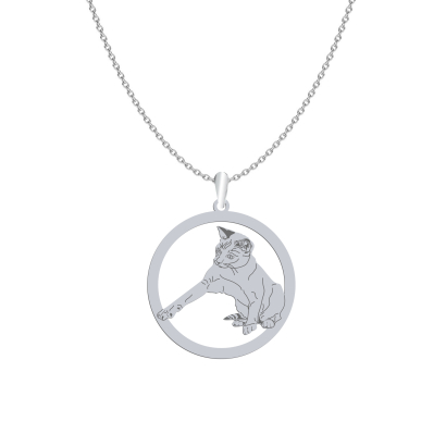 Silver Cats That necklace, FREE ENGRAVING - MEJK Jewellery