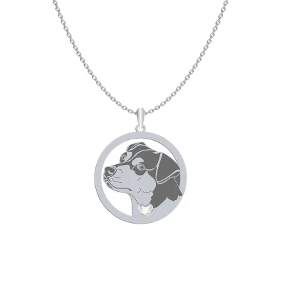 Naszyjnik z psem Brazilian Terrier srebro GRAWER GRATIS - MEJK Jewellery