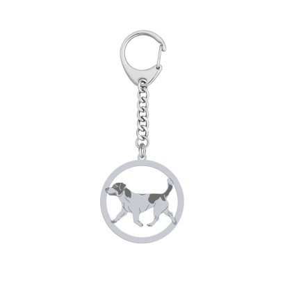 Jack Russell Terrier Krótkowłosy brelok 925srebro GRAWER GRATIS - MEJK Jewellery