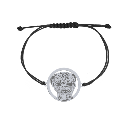 Silver Lagotto Romagnolo bracelet, FREE ENGRAVING - MEJK Jewellery