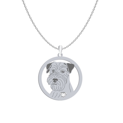 Naszyjnik Jack Russell Terrier Szorstkowłosy 925 srebro GRAWER GRATIS - MEJK Jewellery