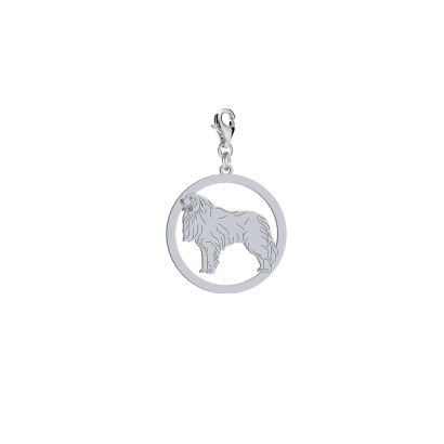 Charms z psem Pirenejski Pies Górski srebro GRAWER GRATIS - MEJK Jewellery