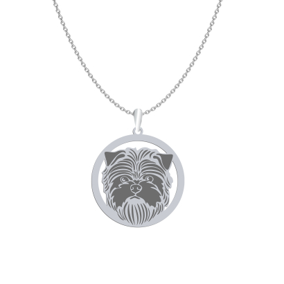 Naszyjnik z psem Pinczer Małpi srebro GRAWER GRATIS - MEJK Jewellery