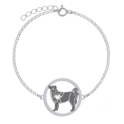 Bransoletka z psem Swedish Lapphund GRAWER GRATIS - MEJK Jewellery