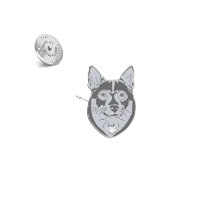 Wpinka srebro 925 Swedish Vallhund - MEJK Jewellery