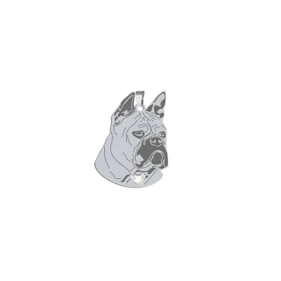 Zawieszka z psem Chongqing Dog srebro GRAWER GRATIS - MEJK Jewellery