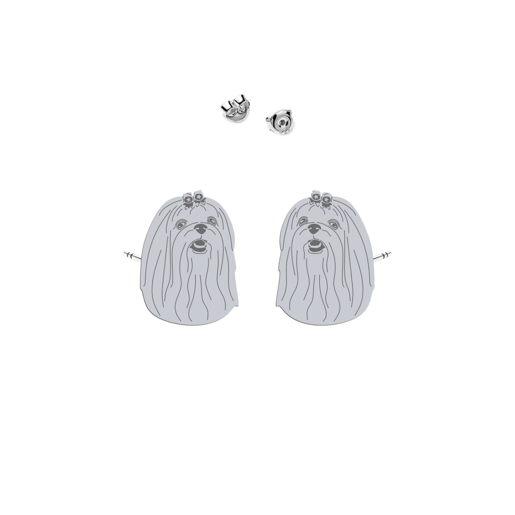 Silver Maltese earrings - MEJK Jewellery